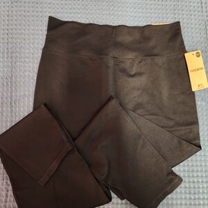 PINK Victoria's Secret Black High Waist Full Length Leggings. NWT